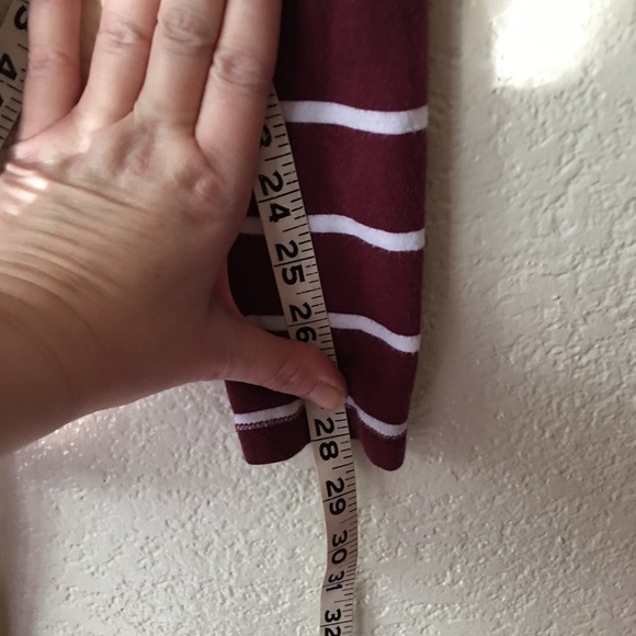 Maroon Abercrombie long sleeve shirt size small - Picture 7 of 8